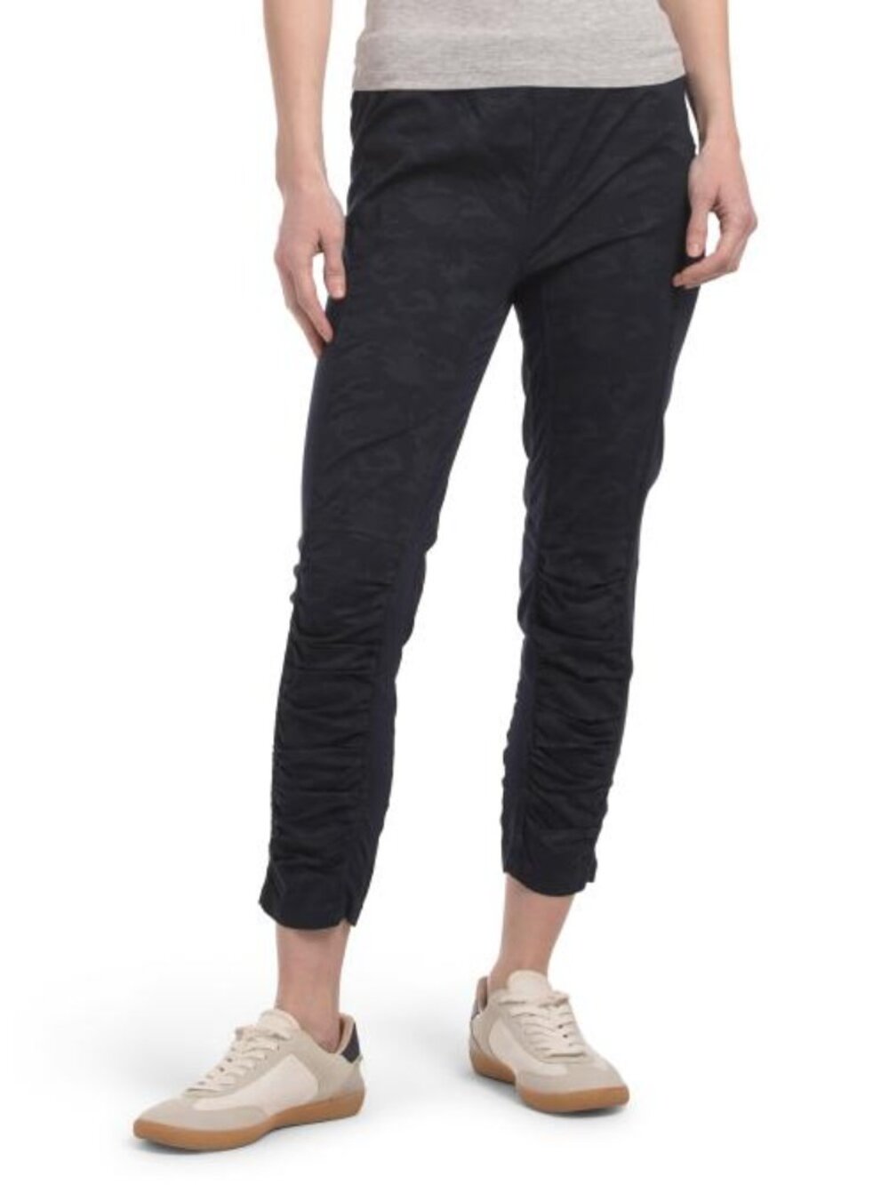 WEARABLES BY XCVI Navy Ruched Pants